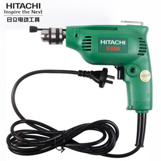 日立 HITACHI 电动工具 家用轻型高速钻孔手电钻小型单速电钻 D6SH出厂配置（不含钻头）