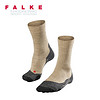 FALKE 德国鹰客 TK2 Women Trekking Socks专业运动徒步袜女袜 浅褐色nature mel 37-38 16445-4100