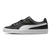 PUMA 彪马 男女同款 休闲鞋 板鞋 BASKET CLASSIC LFS 运动鞋 354367 21黑色37码
