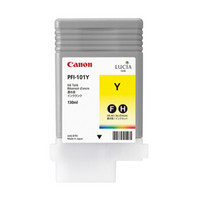 佳能（Canon）PFI-101Y 黄色墨盒（130ml） 适用于IPF6110/6100/6000S/5100/5000/5110