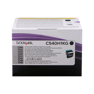 Lexmark 利盟碳粉 C540H1KG 适用X543