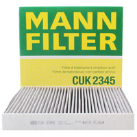 曼牌滤清器 曼牌(MANNFILTER)活性炭空调滤清器/空调滤芯/空调滤PM2.5CUK2345(皇冠/雷克萨斯GS/IS)