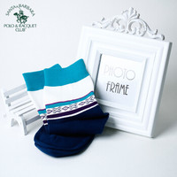 圣大保罗 袜子男 潮男民族风长袜男运动休闲棉袜4双装PS-5357-4 混色 均码