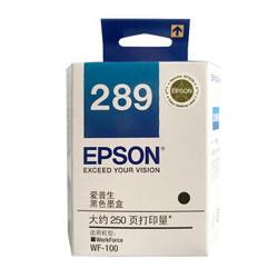 EPSON 爱普生 T289黑色墨盒 （适用WF-100机型）