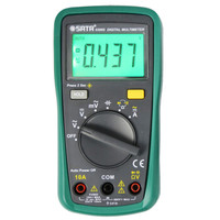世达(SATA)03005 数字万用表掌上型多用表自动量程带背光仪器仪表