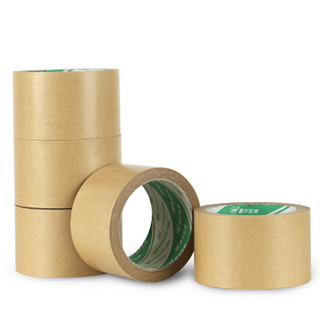 晶华胶带牛皮纸胶带标识胶带包装封箱胶带不透明胶带嵌缝带60卷装60mm