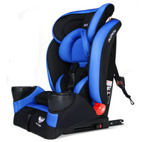 步达达(BUDADA)德国汽车儿童安全座椅isofix宝宝9个月-12岁 F8 秀雅蓝