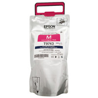 爱普生(EPSON)T9743M原装大容量洋红色墨水袋 适用(PX-S7070S/PX-M7070FX/WORKFORCE/PRO WF-C869R SERIES)