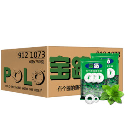 雀巢 宝路薄荷味糖750g*6袋 整箱