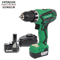 日立 HITACHI 电动工具DS10DAL充电钻10.8V充电式锂电钻电动螺丝刀起子机 单电池+充电器+携带箱