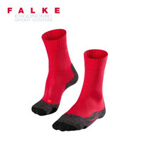 FALKE 德国鹰客 TK2 Women Trekking Socks专业运动徒步袜女袜 红色rose 37-38 16445-8564