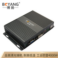 博扬(BOYANG) 1路VGA光端机+环出+独立双向音频+232数据+USB1.0 FC/LC接口 全高清光端机非压缩光端机