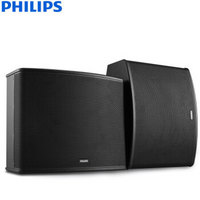 飞利浦（PHILIPS） CSS1350/93 家庭影院 大功率音响 音箱 KTV卡包箱 卡啦OK音响 多媒体会议室舞台音响 一对