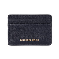 MICHAEL KORS 迈克·科尔斯 MONEY PIECES系列 MK卡包 女士深蓝色皮革卡包卡夹 32F7GF6D0L ADMIRAL