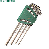 世达 SATA 09104 12件英制特长内六角扳手组套