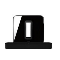 SONOS Beam音响 音箱 家庭智能音响系统 小户型家庭影院 WiFi智能家庭影院 3.1 +低音炮组合套装（黑色）