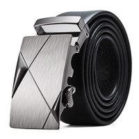 波斯丹顿(BOSTANTEN)男士皮带商务自动扣腰带青年时尚裤带男 B4191021黑色