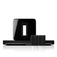 SONOS 家庭智能音响系统 WiFi无线智能家庭影院5.1 PLAYBAR+SUB+one*2黑色色经典套装