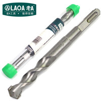 老A(LAOA)四坑方柄电锤钻头Φ16x150mm五支装LA161615-S