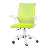 佐盛人体工学电脑椅办公椅升降椅转椅职员办公椅 绿白