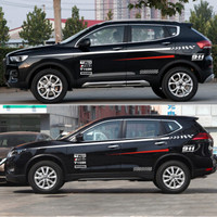 LMA洛玛 汽车全车贴纸东风标致5008 4008 3008 2008等SUV系列拉花全车贴东风标致款式通用下单备注车型