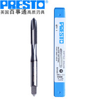 百事通（PRESTO）进口含钴黑钛先端丝攻 M6.0X1.0 直槽丝锥