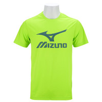 Mizuno 美津浓 乒乓球服男款女 兵乓球上衣短袖运动服衣服比赛服 32CT7115 荧光黄 XXL
