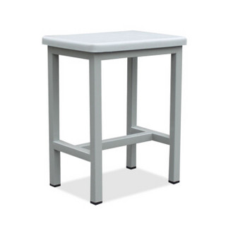 派格（paiger）钢制板凳方凳子椅子办公餐桌餐凳方凳