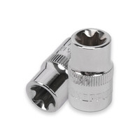 钢盾 SHEFFIELD S012208  英制12角标准套筒12.5mm 套筒扳手 套筒头汽修机修五金工具公制标准套筒