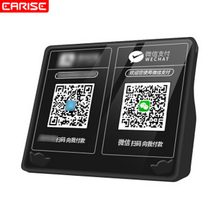 雅兰仕（EARISE）N8微信收钱提示手提音响微信到账语音播报器二维码收款神器无线蓝牙音箱扩音喇叭 黑色
