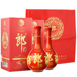 LANGJIU 郎酒 陈酿 53度 高度白酒 酱香型 500ml*2瓶 