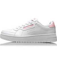 LI-NING 李宁 运动时尚系列 女 运动时尚鞋 AGCN352-3  标准白/浅粉红 39