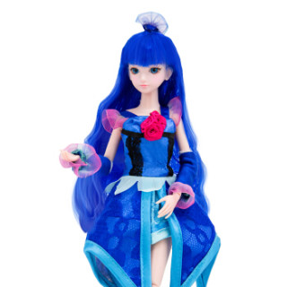 夜萝莉仙子diy仿真洋娃娃精灵梦卡通套装礼盒改装换装玩具 陈思思29cm