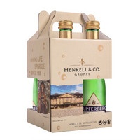 PLUS会员：HENKELL 汉凯 魔法秀起泡酒 200ml*4 德国进口 伴手礼小瓶酒礼盒