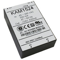 RS Pro欧时 15W 单输出 嵌入式开关模式电源 SMPS KAM1524  120 → 375 V dc  85 → 265 V ac输入