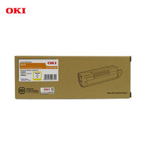 OKI C610DN 原装激光LED打印机黄色墨粉原厂耗材6000页 货号44315309