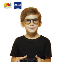 蔡司5-8岁luki儿童防蓝光护目眼镜  蔡司镜片 抗疲劳抗蓝光眼镜 预防手机 平板 电视游戏眼镜 LK1822 C2