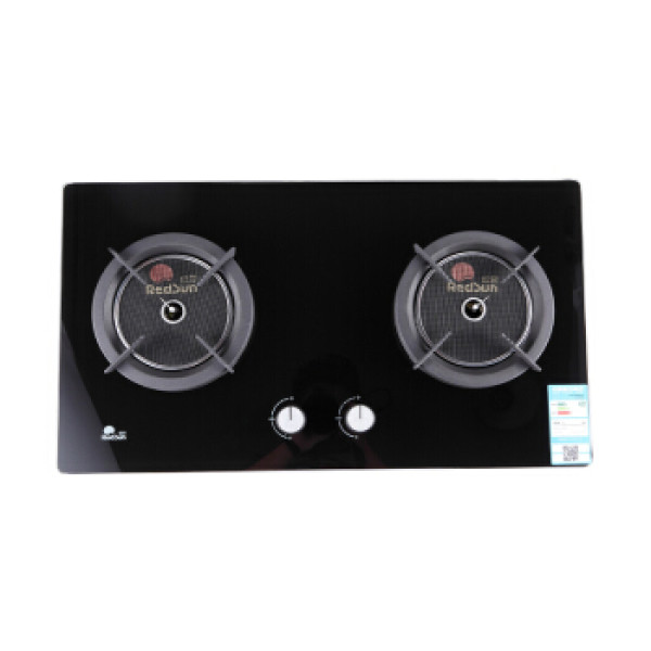 红日(redsun) 钢化玻璃红外线嵌入式台式天燃气灶具黑色jzy/t-c3008b