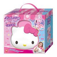 凯蒂猫（ hellokitty ）儿童化妆品美妆手提包腮红指甲眼影彩妆玩具礼物女孩KT-8572