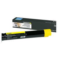 利盟(Lexmark)C950X2YG黄色高容量碳粉盒 (适用C950de机型) 约22000页
