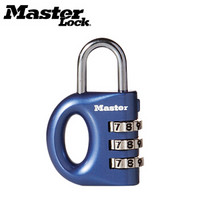 玛斯特（Master Lock）密码锁可调密码箱包柜门金属挂锁633MCND蓝色