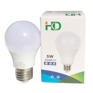 HAIDE/海德照明 LED灯泡 LED 灯泡 5W