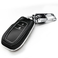 赛邦 SAIBON 丰田钥匙包 智能款真皮套扣 RAV4锐志皇冠雷凌普拉多专用男女智能一键启动款