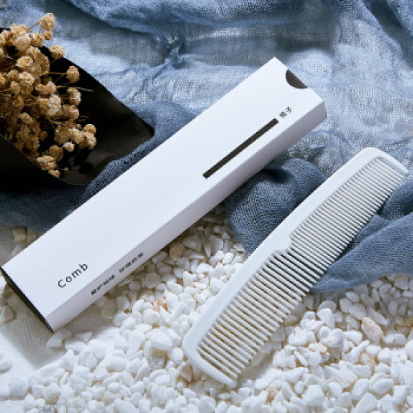 商品yb 五星级酒店用品高端民宿 宾馆客房专用一次性梳子 白色两头小