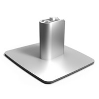 丹拿（DYNAUDIO）悠悦Xeo 2 Xeo 10音响桌面脚架 HiFi2.0发烧 防震 铝合金材质 银色（一对）