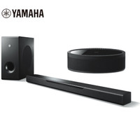 YAMAHA 雅马哈 YAS-408 回音壁 家庭影院 5.1客厅电视音响音箱 无线低音炮 WIFI 051无线环绕款(黑+黑)
