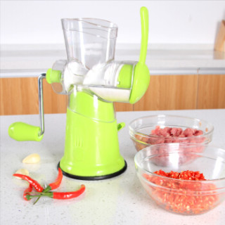 机家用多功能小型碎肉机切菜碎菜打蒜泥蒜蓉肉馅饺馅器大容量手动绞肉