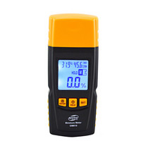 谋福（CNMF）9824木材水分仪插针式地板测湿仪木板水分测试仪含水率 GM610标配(4档带背光+温湿度)