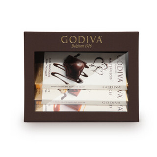 GODIVA 歌帝梵 巧克力制品  86g*3块 盒装