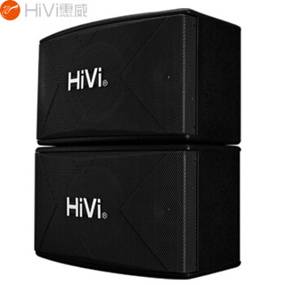 惠威（HiVi） KX-100 家庭影院ktv音响 卡拉ok家用k歌设备 家用客厅K歌音响 卡包音箱1对10英寸 点歌机伴侣